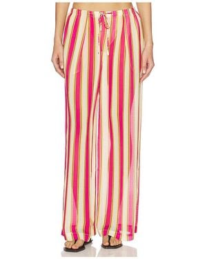 Solid & Striped Pantalón Pierna Ancha The Ashling En Color Naranja Talla (También En Xs) - Rojo