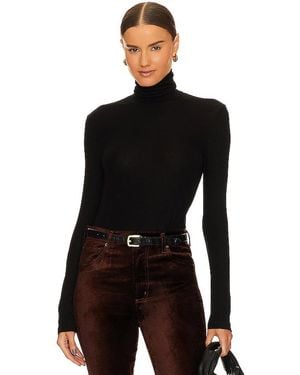 Agolde Cuello Vuelto Pascale En Color Negro Talla (También En M, S, Xl, Xs)