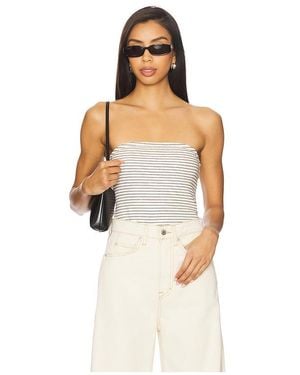 PERFECTWHITETEE Striped Tube Top - Multicolour