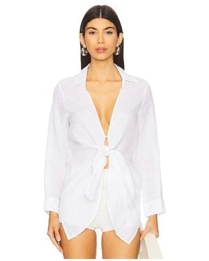 PQ Swim Empate Encubrir Millie En Color Blanco Talla (También En Xs/S)