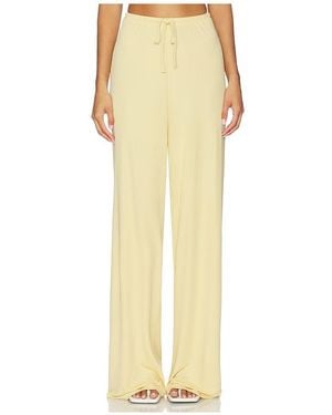 AYA MUSE Drawstring Vela Trousers - Yellow