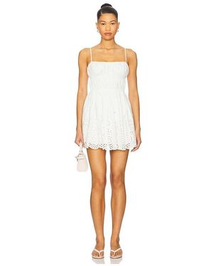 knee length dresses for ladies Ariel Red Plunged V-neck Spliced Layered Romper  RCDCessentials