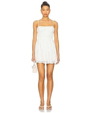 L'academie 'Academie Lya Mini Dress - White