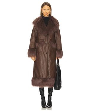 Cinq À Sept Panama Coat - Brown