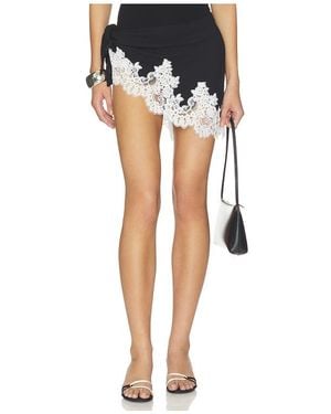 Beaufille Phoebe Wrap Skirt - Black
