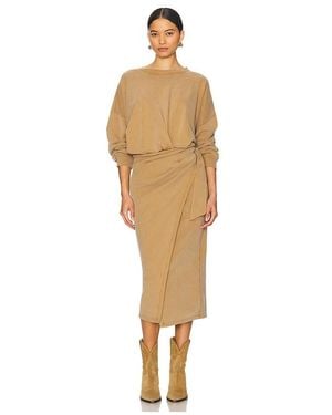 Isabel Marant Kleid Sandrina - Natur