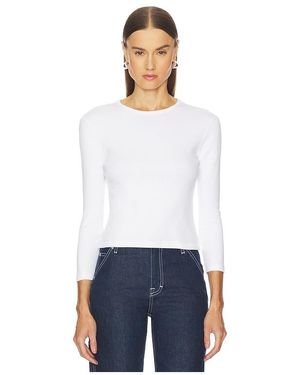 GRLFRND 3/4 Sleeve Tee - White