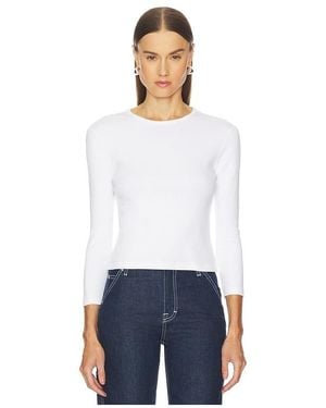 GRLFRND 3/4 Sleeve Tee - White