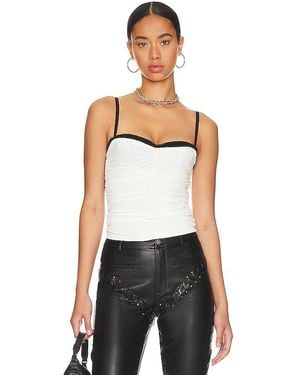 Miaou Renzo Tube Top En Color Crema Talla (También En Xl) - Negro