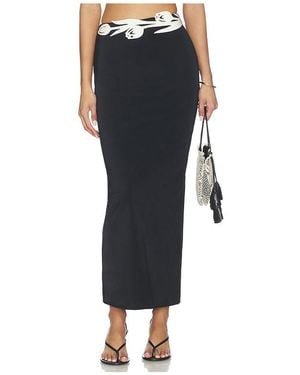 Bahia Maria Agata Long Skirt - Black