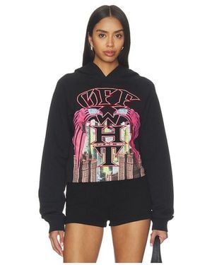 Off-White c/o Virgil Abloh Hoodie Starcity Raglan - Schwarz