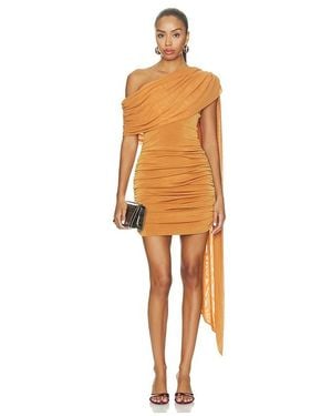 Curaae by Elliatt Roya Asymmetric Mini Dress - Multicolor