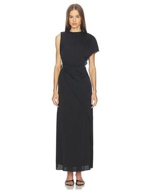 SRG Hallie Silk Dress - Black