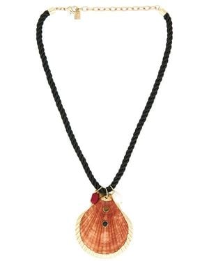 DANNIJO Lovie Necklace - Black
