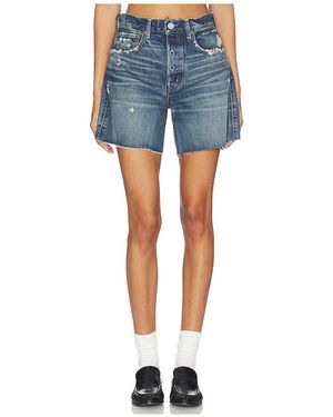 Moussy Shorts Albion - Blau