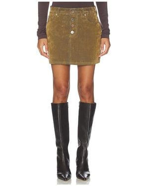 ALIGNE Corrie Flok Mini Skirt - Multicolour