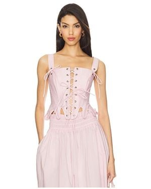 Selkie Corsé The Shipwreck En Color Rosado Talla En
