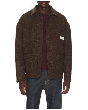 President's Stuart P's Herringbone Donegal Jacket - Black