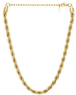 Natalie B. Jewelry Cuello Cadena Donatella En Color Oro Metálico Talla