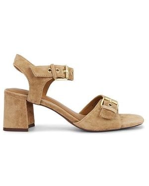 Madewell Sandale Briella Heeled - Mettallic