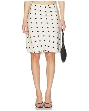 Lioness Falda Shoreline Midi En Color Blanco Talla (Tambiãn En S, M, Xl) - Negro
