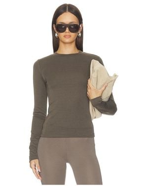Fear Of God Fitted Longsleeve Tee - Brown