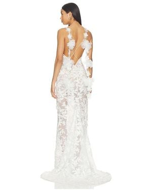 Bronx and Banco Eden Gown - White