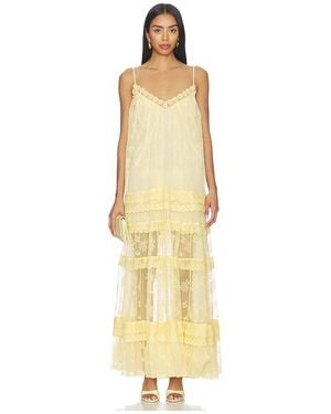 Tularosa Gracie Maxi Dress - Metallic