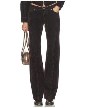 KNWLS Flock Denim Pants - Black