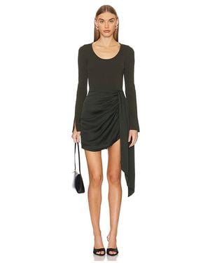 Jonathan Simkhai Springer Wrapped Dress - Black