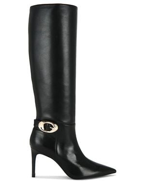 Stuart Weitzman Boot Stuart Power Buckle - Schwarz