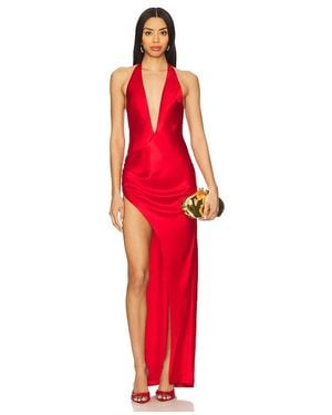 retroféte Kleid Valeria - Rot
