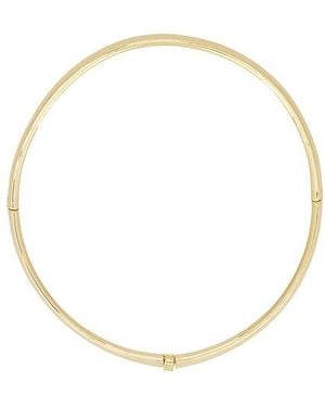 Shashi Hinge Necklace Cuff - Metallic