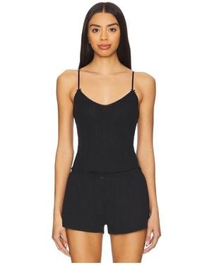 Cou Cou Intimates The Long Cami Top En Talla En - Negro