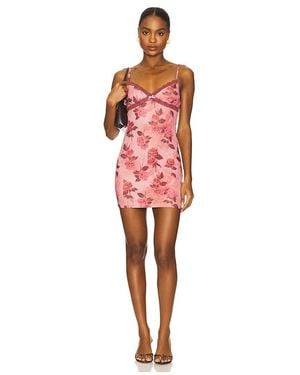 MORE TO COME Vestido Shaina En Color Rosado Talla En - Rojo