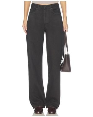 Agolde DROIT ARC en Brown - Noir
