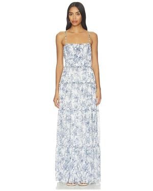 Amanda Uprichard Willow Maxi Dress - White