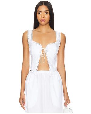 MAJORELLE Kismet Top - White