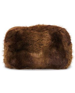 Apparis Bolso Pochette En Color Marrón Talla