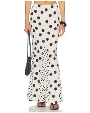 Tularosa Ekin Maxi Skirt - White