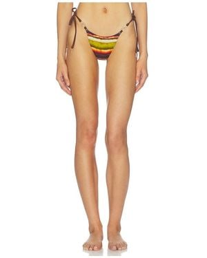 Runaway the Label Cuba Side Tie Bikini Bottom - White