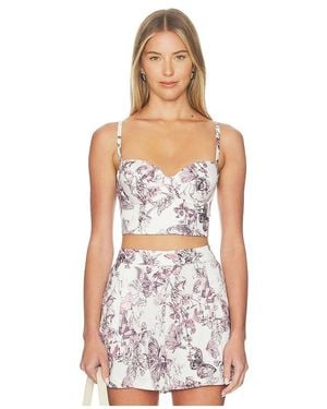 L'Agence 'Agence Sonya Bralette - White