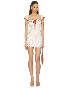 MORE TO COME Marianne Mini Dress - White