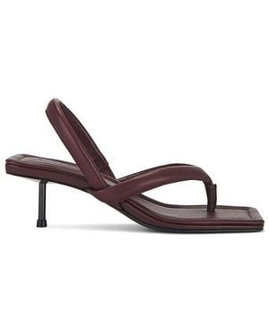 St. Agni Thong Heel - Purple