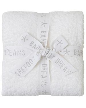Barefoot Dreams Cozychic Stroller Blanket - White