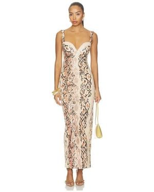 The Dolls House Vestido Sira Maxi En Color Multi Talla (También En Xs, S, M) - Blanco