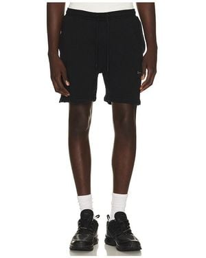 White/space SHORT EN MOLLETON en Black - Noir