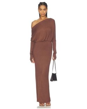 ALL THE WAYS Florrie Maxi Dress - Brown