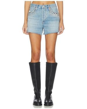RE/DONE Shorts Breezy - Blau