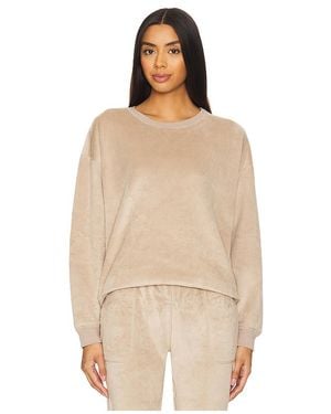 Eberjey Sudadera Reversible Plush En Talla (También En M) - Neutro